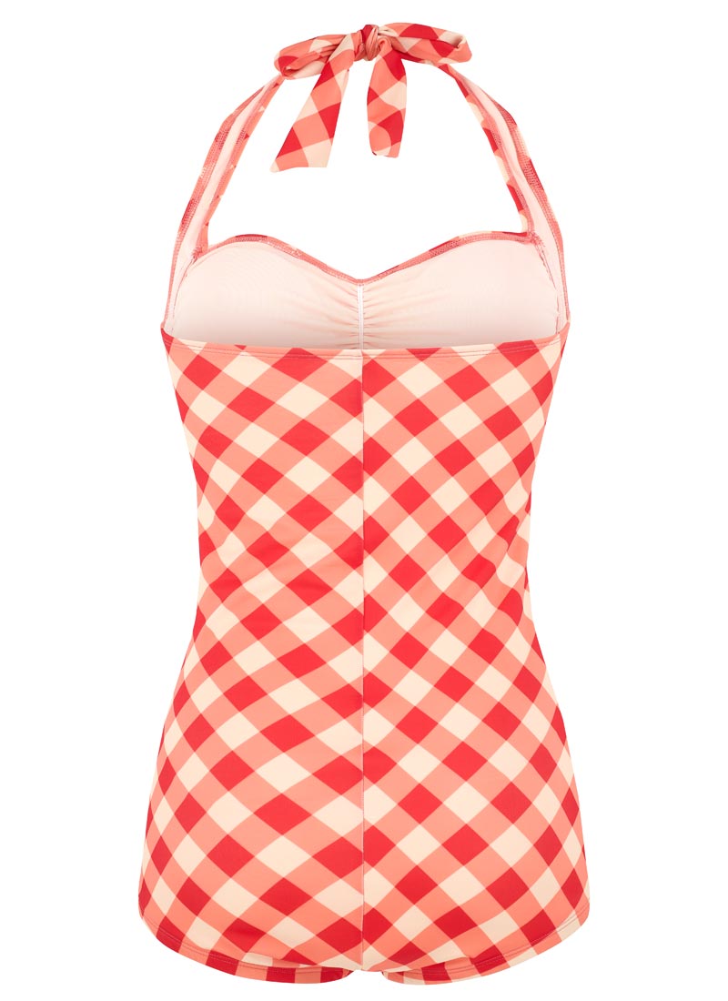 Joanie Clothing Coralie Gingham Swimsuit - RRP £49 - The Birdcage