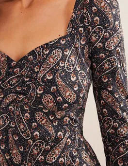 Boden Sweetheart Jersey Mini Dress