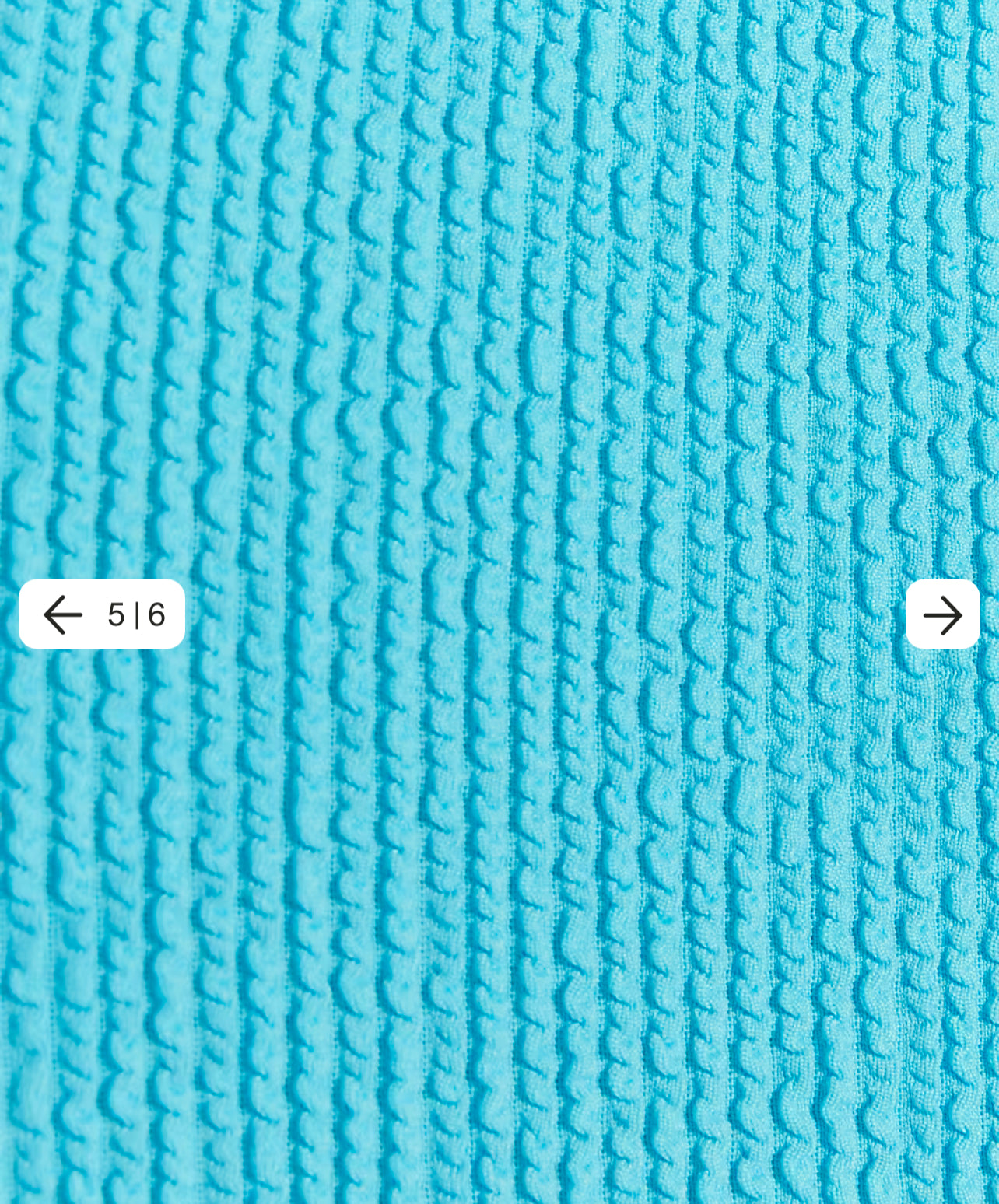 River Island Textured Bandeau Swimsuit