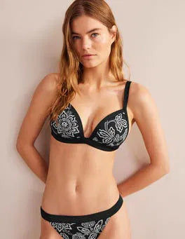 Boden Triangle Panelled Bikini Top