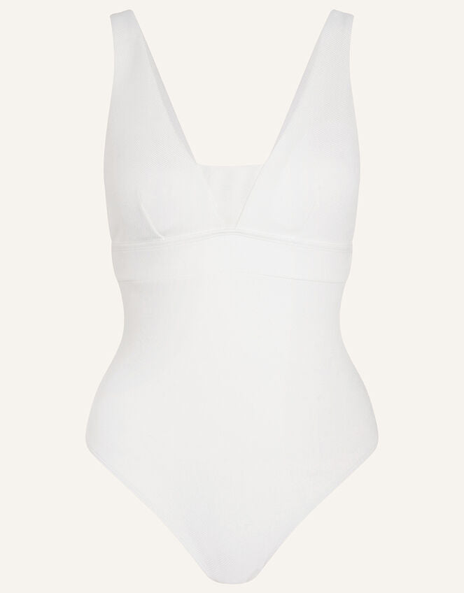 Accessorize Lexi Ribbed Shaping Swimsuit