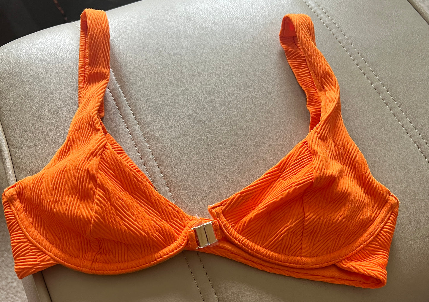 River Island Resort front fastening bikini top - The Birdcage