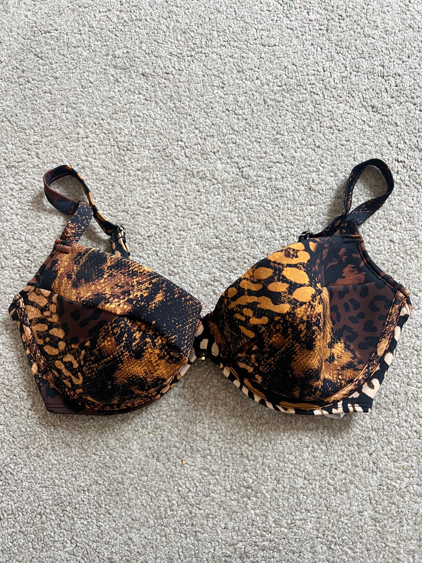 River Island underwire bikini top