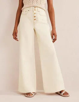 Boden Ultra High Rise Wide Leg Jeans