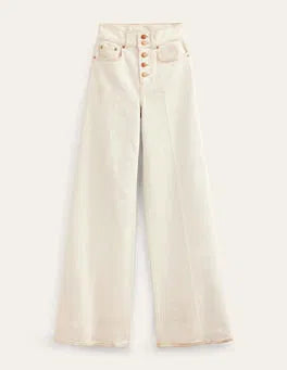 Boden Ultra High Rise Wide Leg Jeans