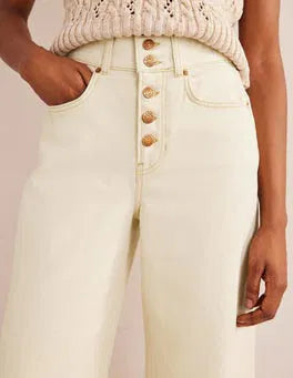 Boden Ultra High Rise Wide Leg Jeans