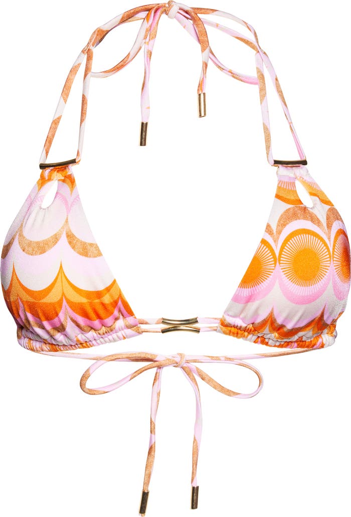 River Island Strappy Triangle Bikini Top