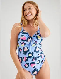 Tu Clothing Animal Print Swimsuit