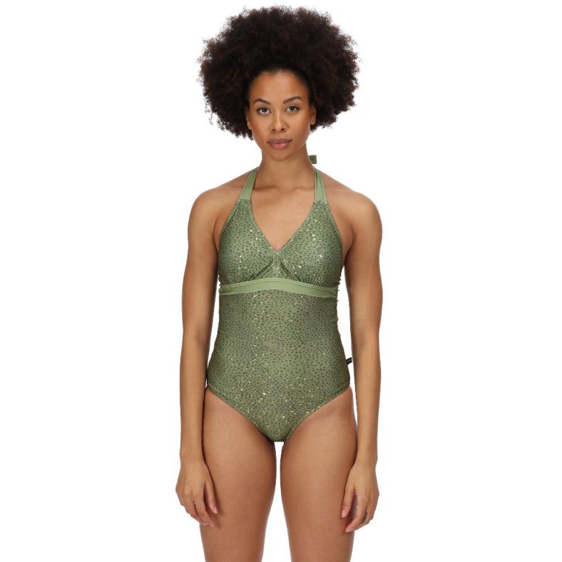 Regatta Flavia Swimsuit - khaki gold