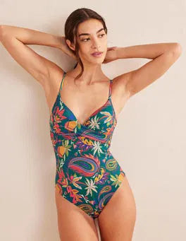 Boden Capri Cup-size Swimsuit