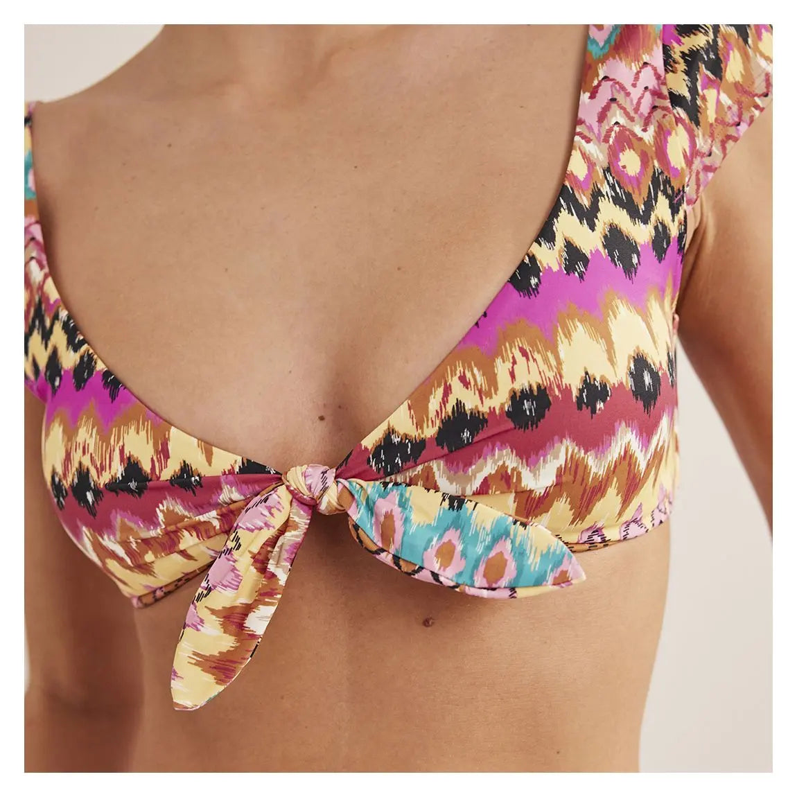 Boden Cap Sleeve Bikini Top
