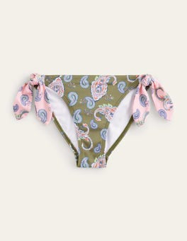 Boden Side Tie Bikini Bottoms
