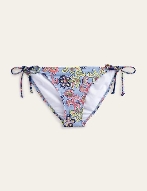 Boden Symi String Bikini Bottoms - Blizzard Blue