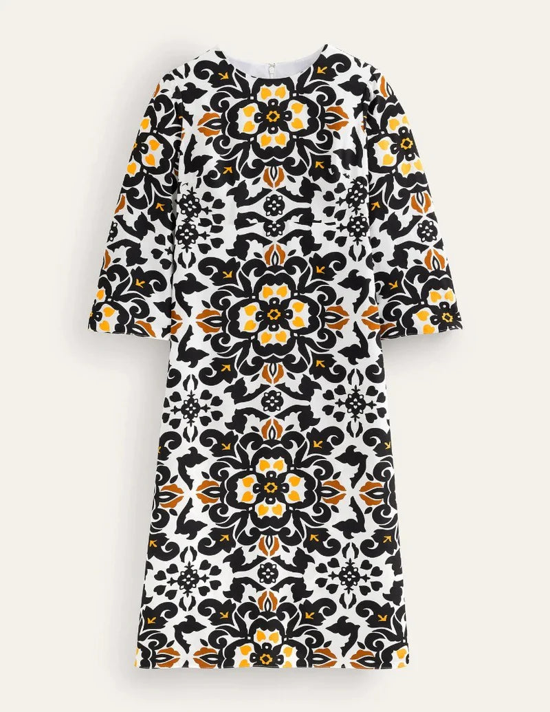 BODEN Flare Sleeve Midi Dress - RRP £140 - The Birdcage