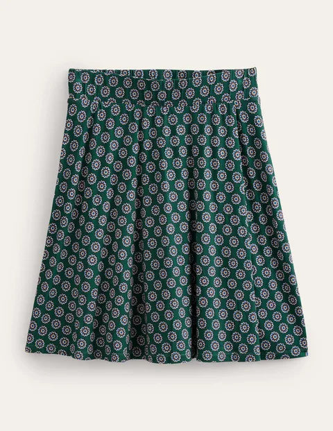 BODEN Jersey Wrap Mini Skirt - The Birdcage