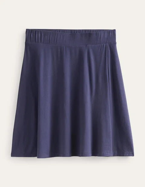 BODEN Jersey Wrap Mini Skirt - The Birdcage