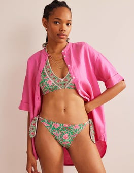 Boden Side Tie Bikini Bottoms