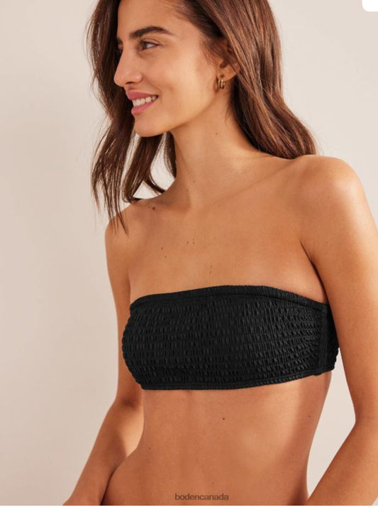 Boden Milos Smocked Bikini Top