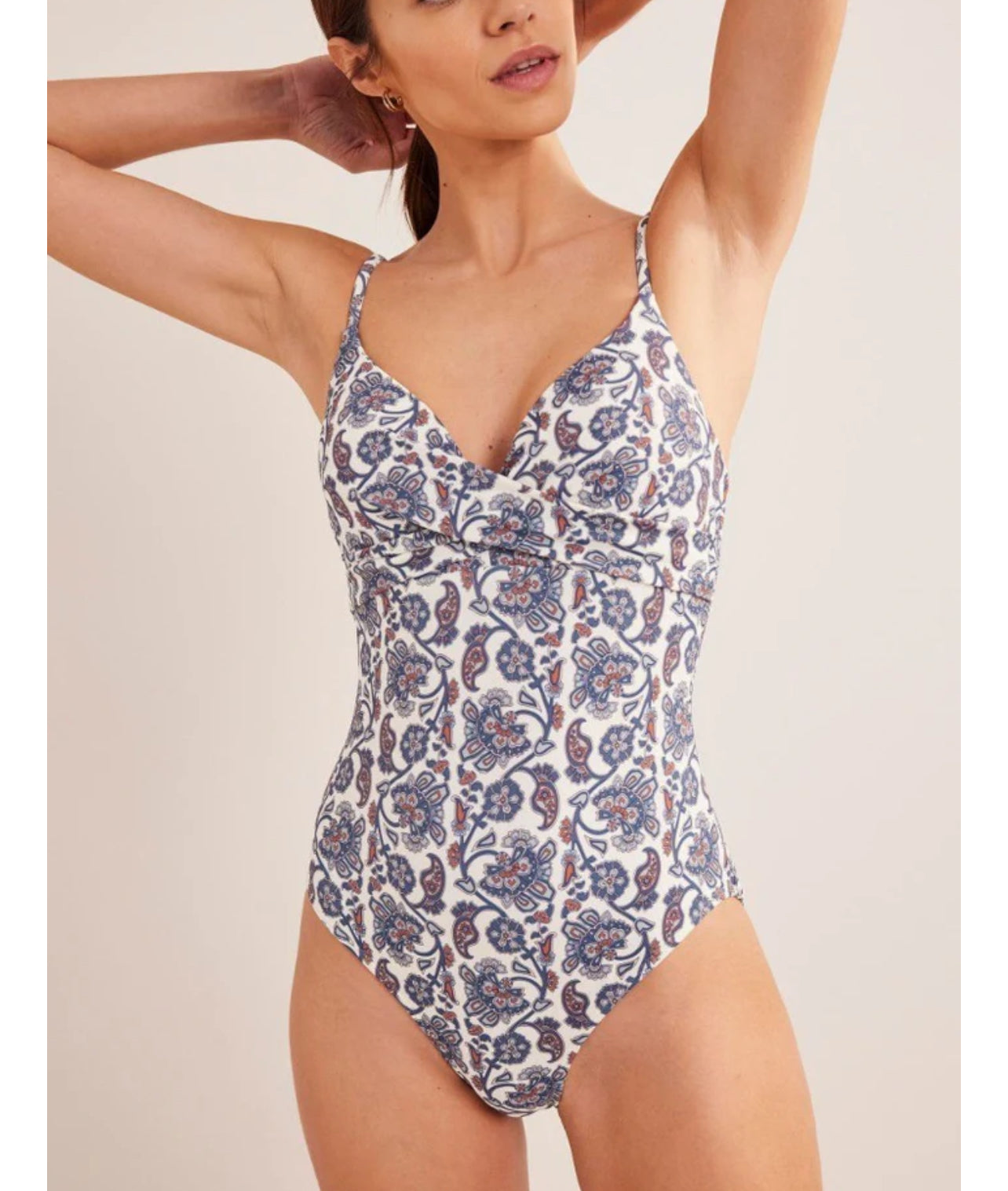 Boden Capri Cup-size Swimsuit