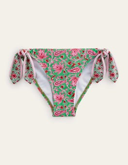 Boden Side Tie Bikini Bottoms