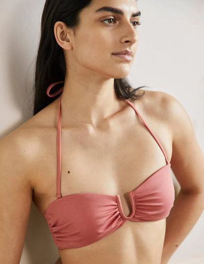 Boden Halterneck U-Bar Bikini Top
