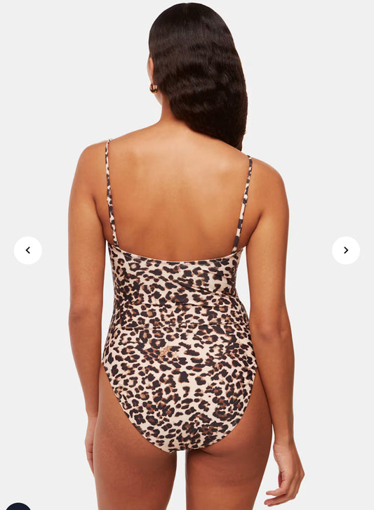 Whistles Leopard Print Animal Printed Swimsuit