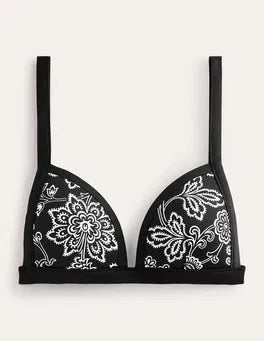 Boden Triangle Panelled Bikini Top