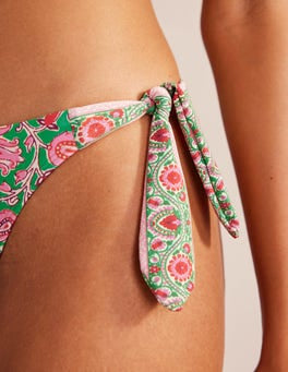 Boden Side Tie Bikini Bottoms