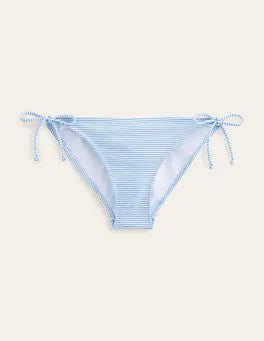 Boden Textured String Bikini Bottoms
