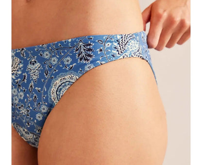 BODEN Palermo Blue Classic Bikini Bottoms -  Gardenia Grove