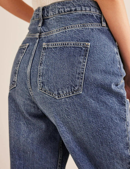 BODEN High Rise Tapered Jeans