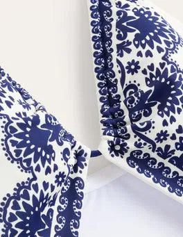 Boden Cut-Out Detail String Swimsuit