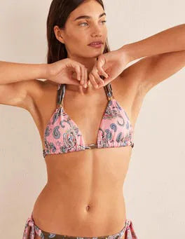 Boden Bead Gather Halter Bikini Top