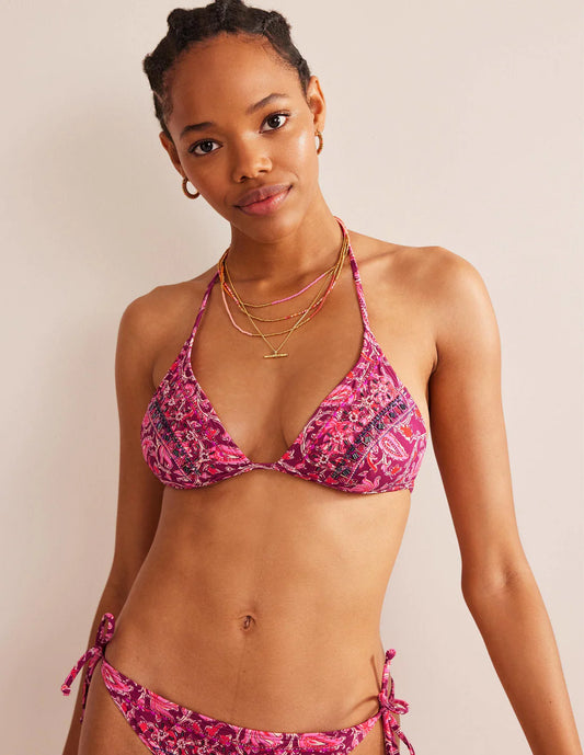 Boden Bead Embellished Bikini Top