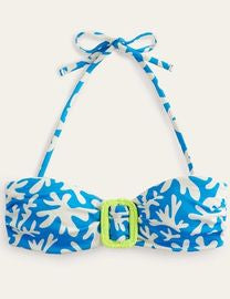 Boden Wrap Buckle Bandeau Top