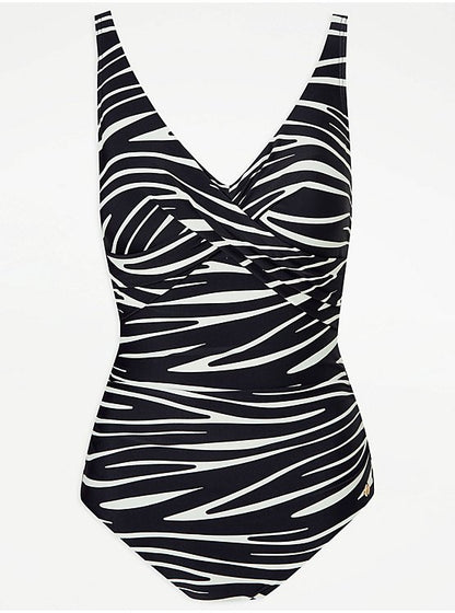 George Zebra Shaping Swimsuit
