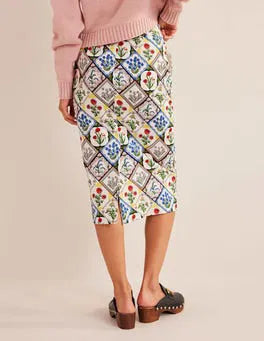 BODEN Bi-Stretch Pencil Skirt